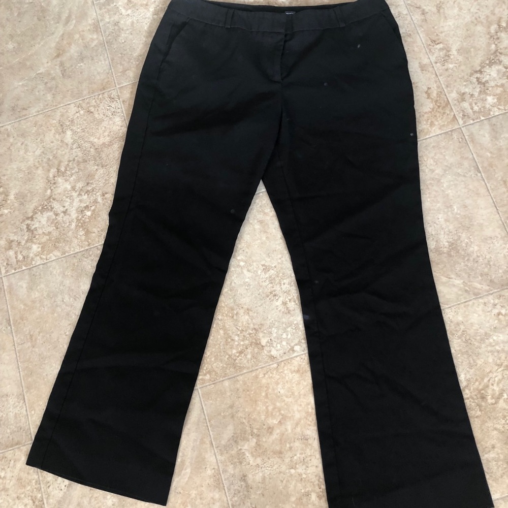 Black slacks